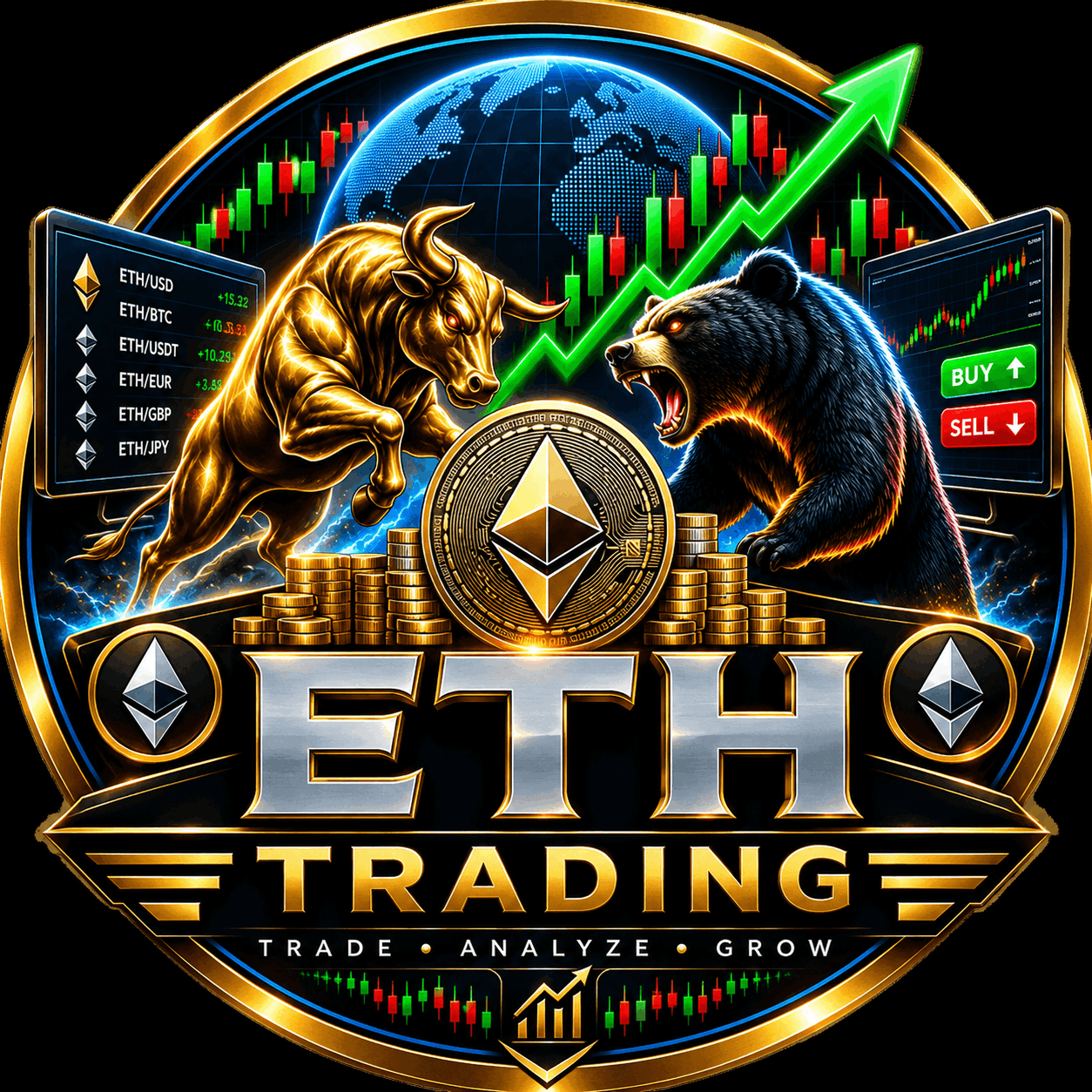 Ethereum Trading 1 Daily 0.6%